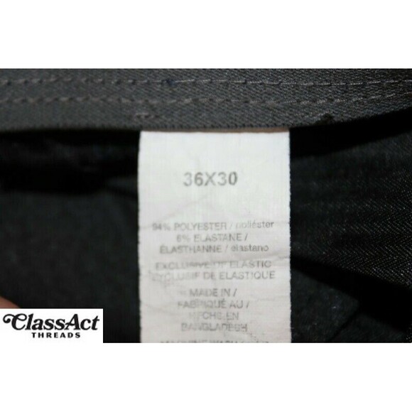 Ben Hogan Straight Leg Blue Stretch Mens Golf Pants Sx 36" X 30" - Picture 3 of 8